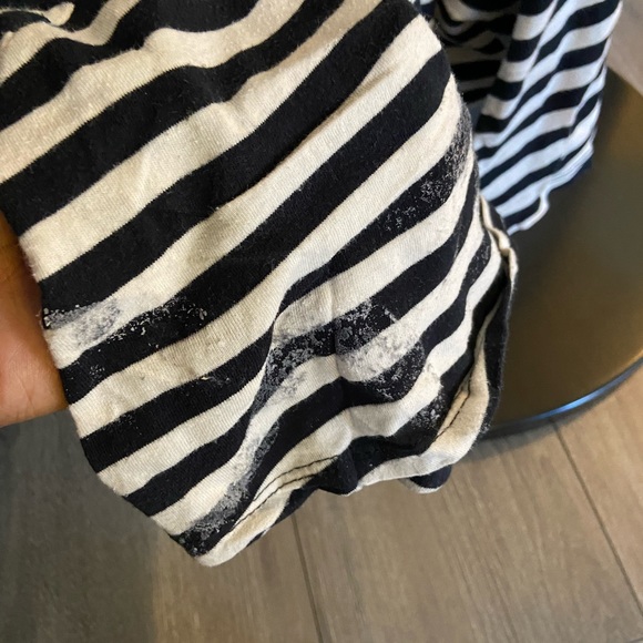 Monteau Stripe maxi Dress. Size: S - Picture 4 of 4